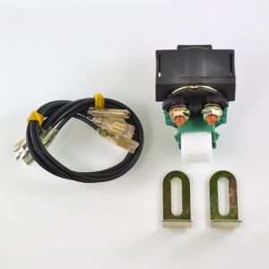 Universal Starter Relay Solenoid Switch With Multiple Connectors ( UTV ATV Motorcycle Watercraft )